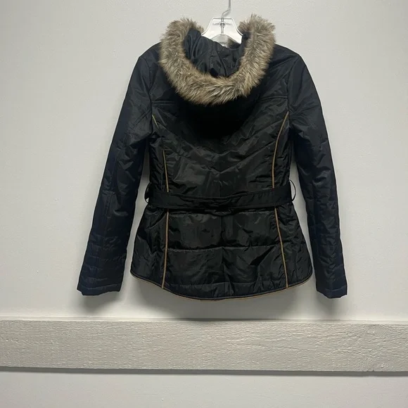 Guess Belted Coat M - Picture 4 of 4